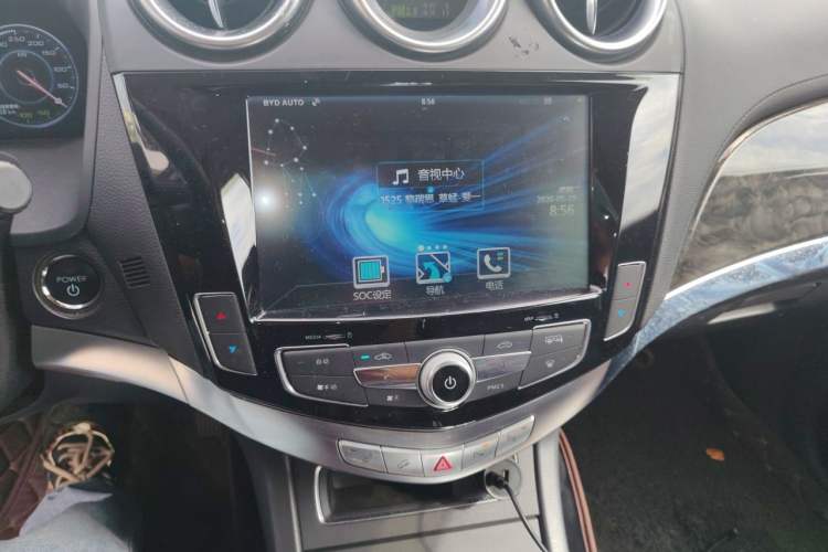 Used BYD Tang New Energy 2015 2.0T Four-Wheel-Drive Flagship Model Audio And AC Panel