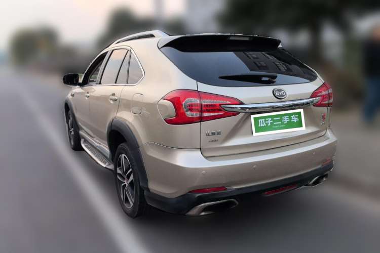 Used BYD Tang New Energy 2015 2.0T Four-Wheel-Drive Flagship Model Rear Left 45 Deg