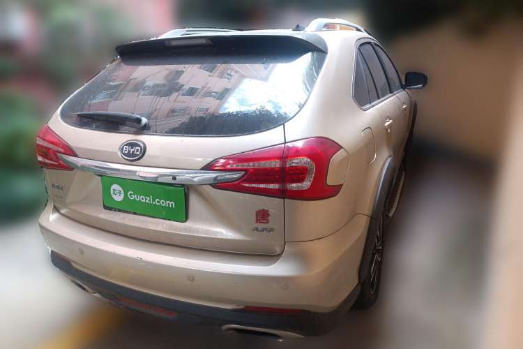 Used BYD Tang New Energy 2015 2.0T Four-Wheel-Drive Flagship Model Rear Right 45 Deg
