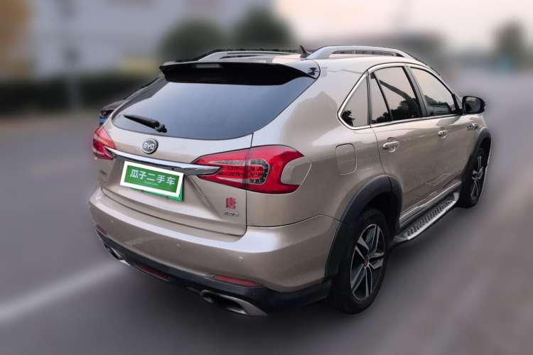 Used BYD Tang New Energy 2015 2.0T Four-Wheel-Drive Flagship Model Rear Right 45 Deg