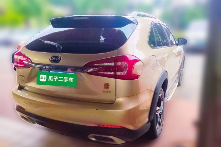 Used BYD Tang New Energy 2015 2.0T Four-Wheel-Drive Flagship Model Rear Right 45 Deg