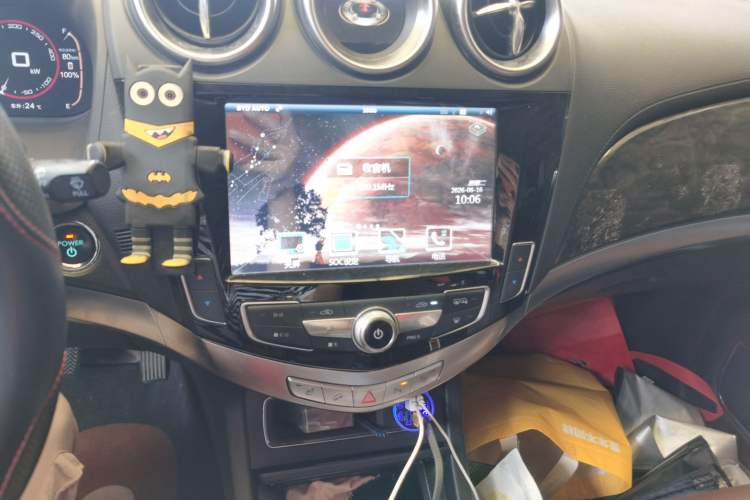 Used BYD Tang New Energy 2015 2.0T Four-Wheel-Drive Flagship Model Audio And AC Panel