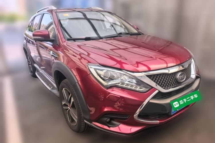 Used BYD Tang New Energy 2015 2.0T Four-Wheel-Drive Flagship Model Front Right 45 Deg