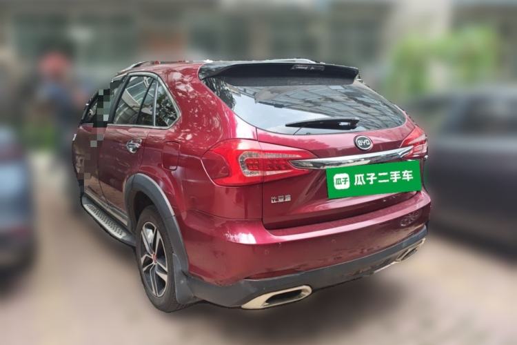 Used BYD Tang New Energy 2015 2.0T Four-Wheel-Drive Flagship Model Rear Left 45 Deg
