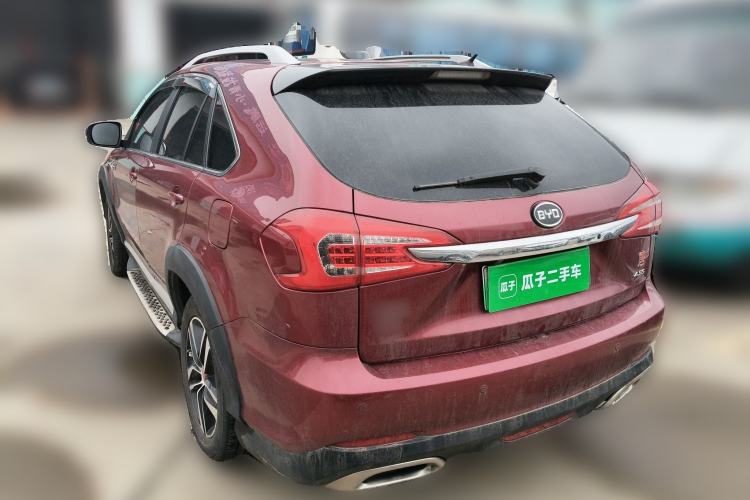 Used BYD Tang New Energy 2015 2.0T Four-Wheel-Drive Flagship Model Rear Left 45 Deg