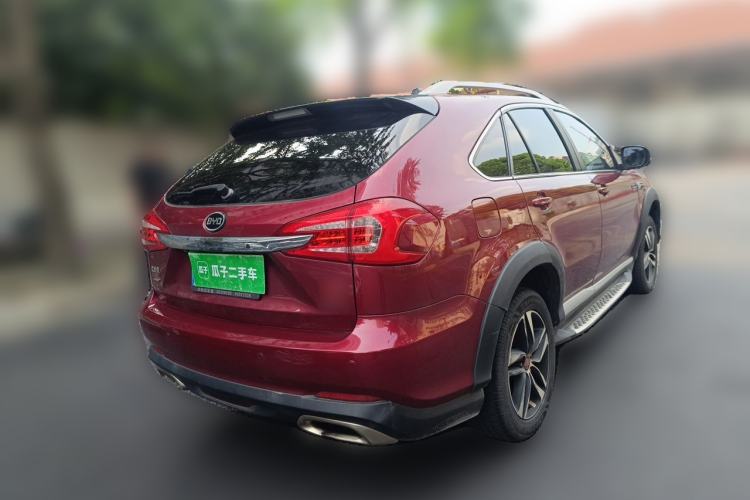 Used BYD Tang New Energy 2015 2.0T Four-Wheel-Drive Flagship Model Rear Right 45 Deg