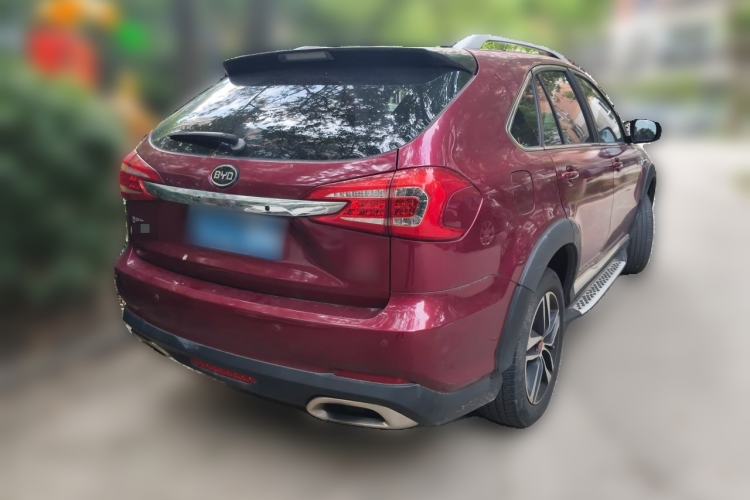 Used BYD Tang New Energy 2015 2.0T Four-Wheel-Drive Flagship Model Rear Right 45 Deg