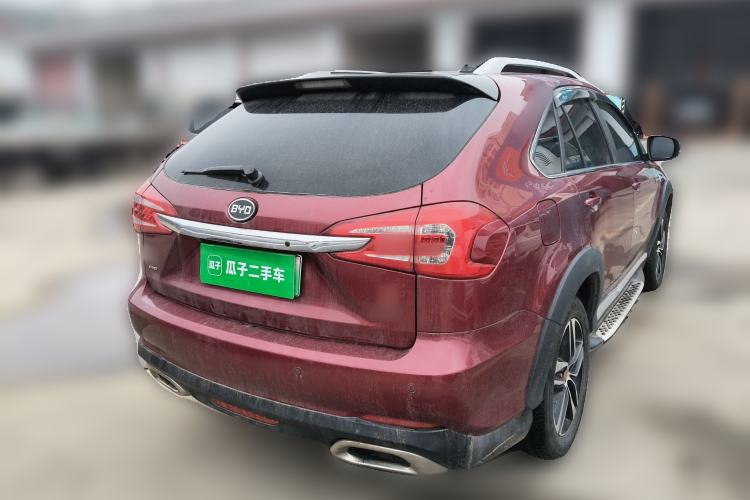 Used BYD Tang New Energy 2015 2.0T Four-Wheel-Drive Flagship Model Rear Right 45 Deg