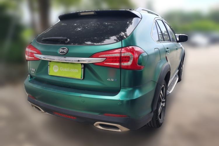 Used BYD Tang New Energy 2015 2.0T Four-Wheel-Drive Flagship Model Rear Right 45 Deg