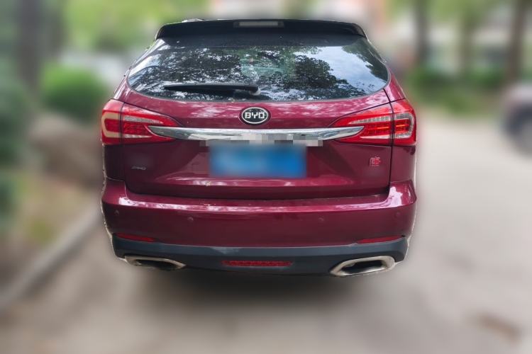 Used BYD Tang New Energy 2015 2.0T Four-Wheel-Drive Flagship Model Rear
