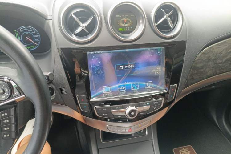 Used BYD Tang New Energy 2015 2.0T Four-Wheel-Drive Flagship Model Audio And AC Panel
