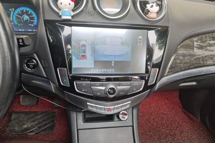 Used BYD Tang New Energy 2015 2.0T Four-Wheel-Drive Flagship Model Audio And AC Panel