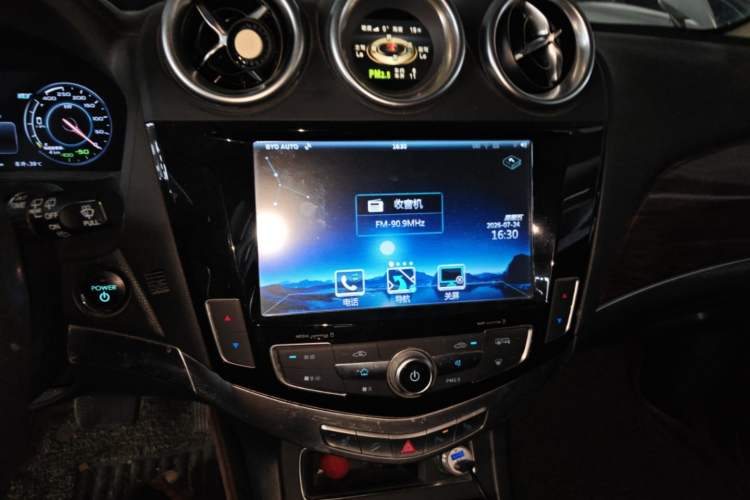 Used BYD Tang New Energy 2015 2.0T Four-Wheel-Drive Flagship Model Audio And AC Panel