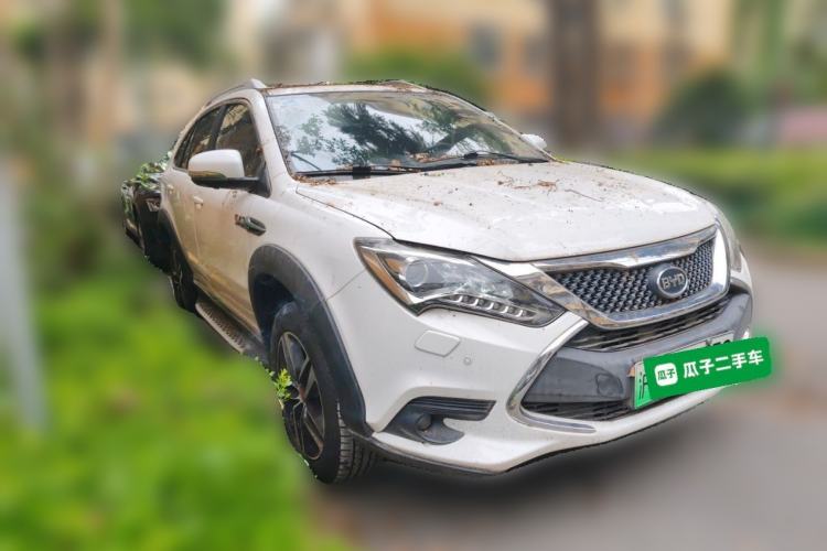 Used BYD Tang New Energy 2015 2.0T Four-Wheel-Drive Flagship Model Front Right 45 Deg