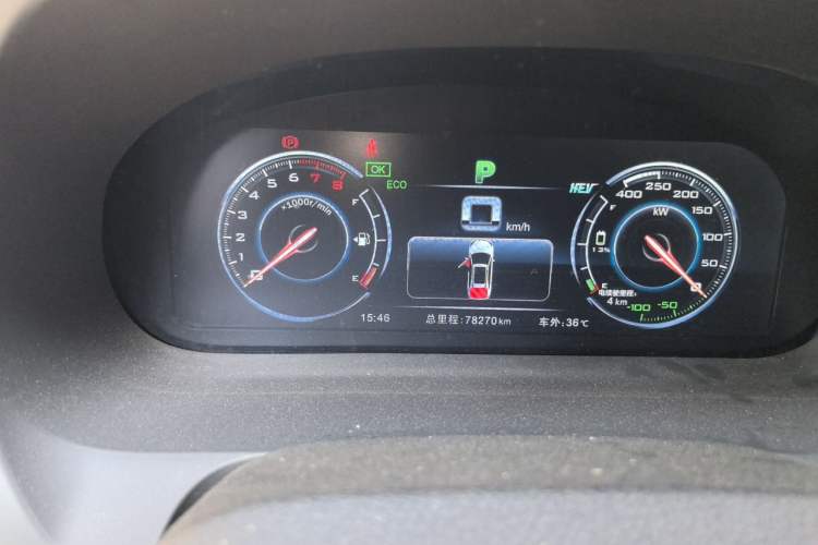 Used BYD Tang New Energy 2015 2.0T Four-Wheel-Drive Flagship Model Instrument Cluster