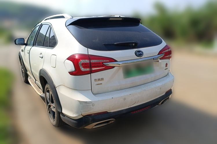 Used BYD Tang New Energy 2015 2.0T Four-Wheel-Drive Flagship Model Rear Left 45 Deg