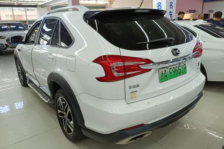 Used BYD Tang New Energy 2015 2.0T Four-Wheel-Drive Flagship Model Rear Left 45 Deg