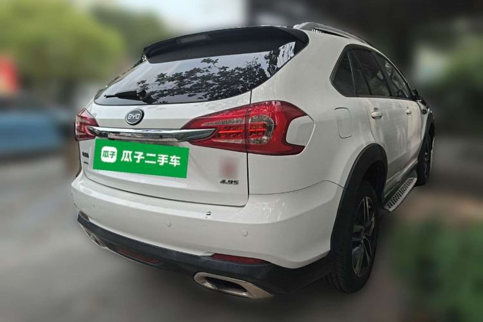 Used BYD Tang New Energy 2015 2.0T Four-Wheel-Drive Flagship Model Rear Right 45 Deg