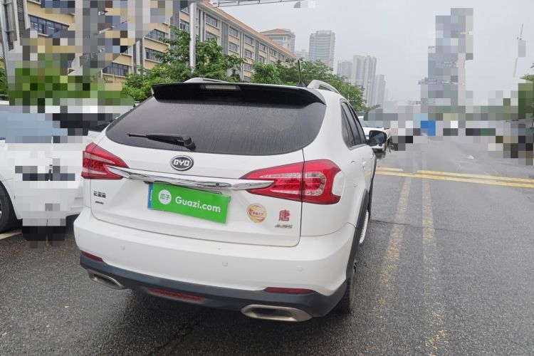 Used BYD Tang New Energy 2015 2.0T Four-Wheel-Drive Flagship Model Rear Right 45 Deg