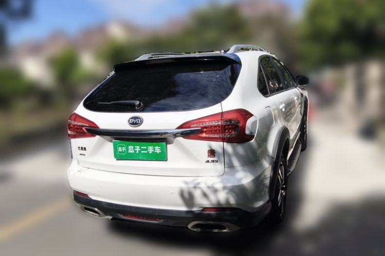 Used BYD Tang New Energy 2015 2.0T Four-Wheel-Drive Flagship Model Rear Right 45 Deg