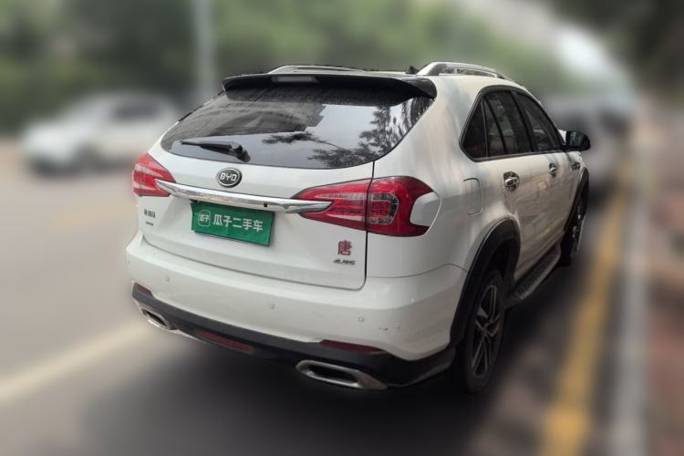Used BYD Tang New Energy 2015 2.0T Four-Wheel-Drive Flagship Model Rear Right 45 Deg