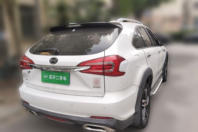 Used BYD Tang New Energy 2015 2.0T Four-Wheel-Drive Flagship Model Rear Right 45 Deg