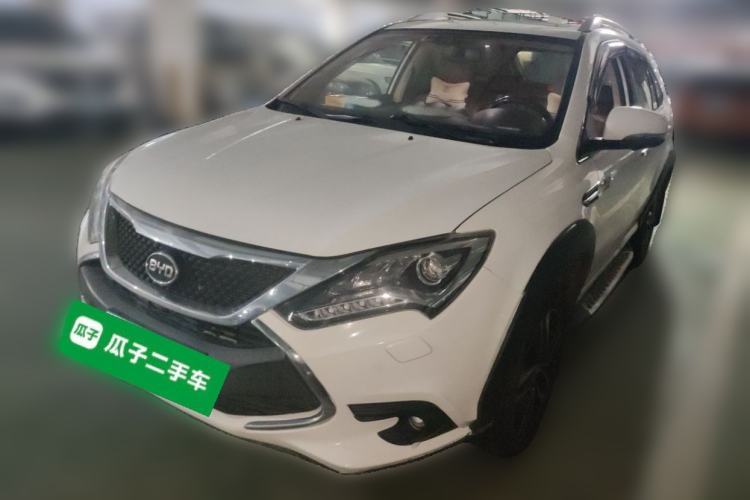 Used BYD Tang New Energy 2015 2.0T Four-Wheel-Drive Flagship Model Guazi used car, China used car export, Used car for sale, Used BYD cars, Cheapest cars for sale