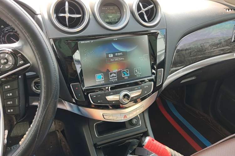 Used BYD Tang New Energy 2015 2.0T Four-Wheel-Drive Flagship Model Audio And AC Panel