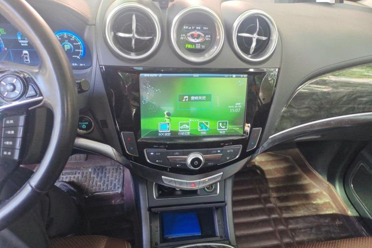 Used BYD Tang New Energy 2015 2.0T Four-Wheel-Drive Flagship Model Audio And AC Panel