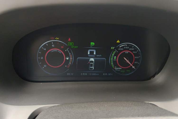 Used BYD Tang New Energy 2015 2.0T Four-Wheel-Drive Flagship Model Instrument Cluster