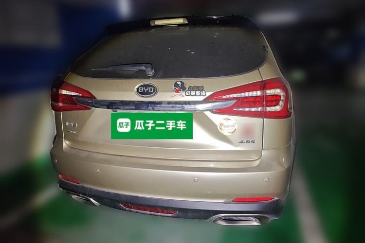 Used BYD Tang New Energy 2015 2.0T Four-Wheel-Drive Flagship Model Rear