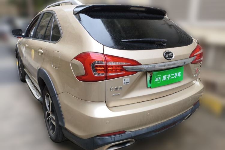 Used BYD Tang New Energy 2015 2.0T Four-Wheel-Drive Flagship Model Rear Left 45 Deg