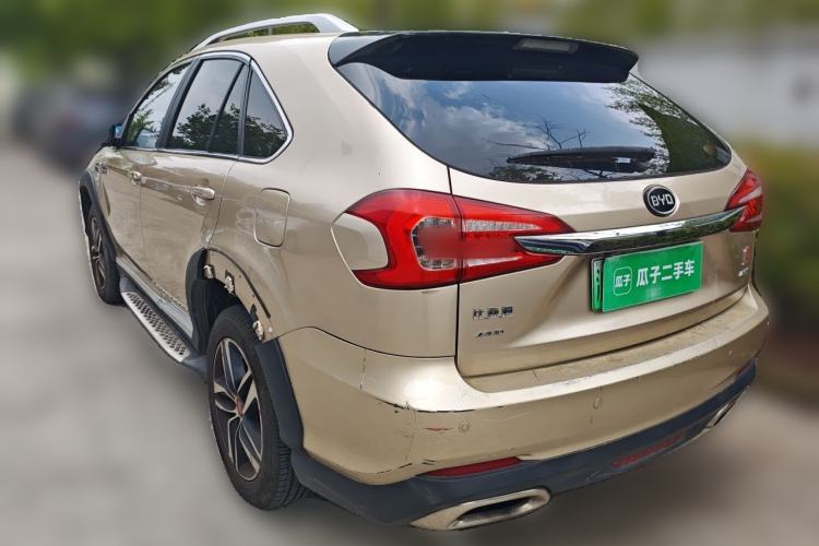 Used BYD Tang New Energy 2015 2.0T Four-Wheel-Drive Flagship Model Rear Left 45 Deg