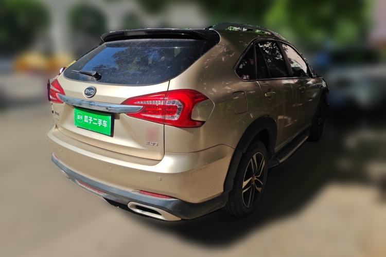 Used BYD Tang New Energy 2015 2.0T Four-Wheel-Drive Flagship Model Rear Right 45 Deg