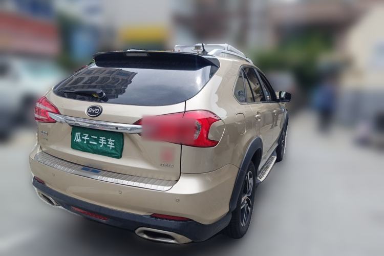 Used BYD Tang New Energy 2015 2.0T Four-Wheel-Drive Flagship Model Rear Right 45 Deg