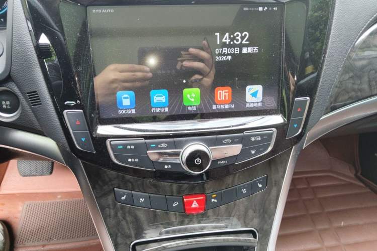 Used BYD Tang New Energy 2017 2.0T Tang 100 Audio And AC Panel