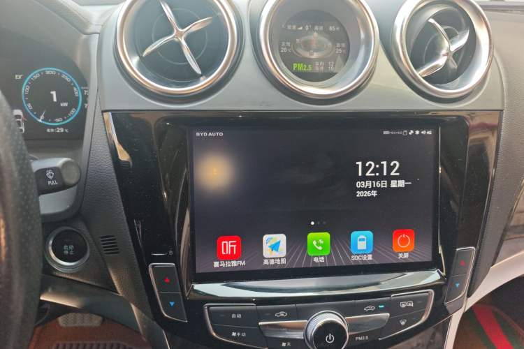 Used BYD Tang New Energy 2017 2.0T Tang 100 Audio And AC Panel