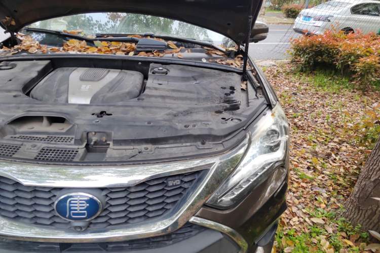 Used BYD Tang New Energy 2017 2.0T All-Wheel Drive Hyatt Model Engine Bay Left