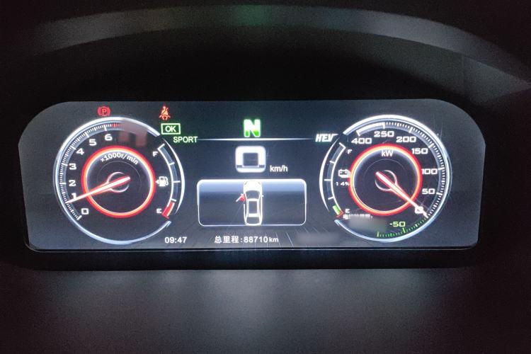 Used BYD Tang New Energy 2017 2.0T All-Wheel Drive Haoya Model 7 Seats Instrument Cluster