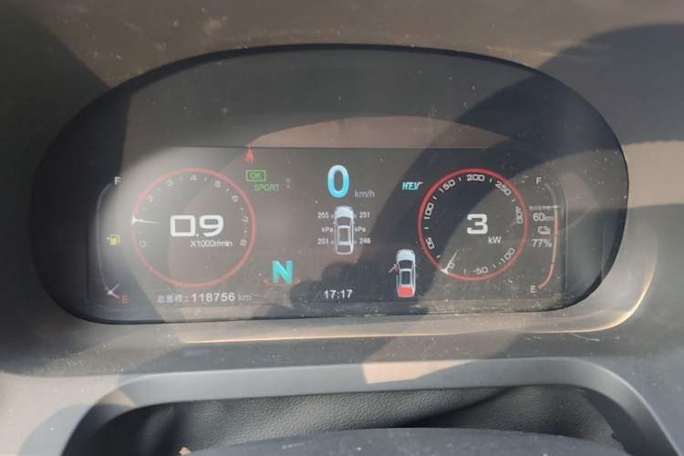 Used BYD Tang New Energy 2017 2.0T All-Wheel Drive Hyatt Model Instrument Cluster