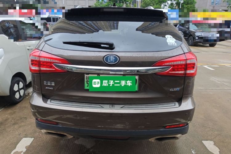 Used BYD Tang New Energy 2017 2.0T All-Wheel Drive Hyatt Model Rear