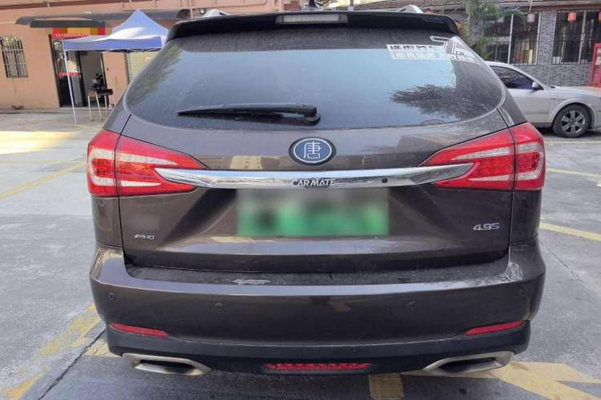 Used BYD Tang New Energy 2017 2.0T All-Wheel Drive Hyatt Model Rear