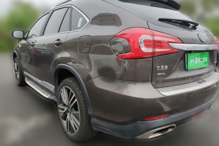 Used BYD Tang New Energy 2017 2.0T All-Wheel Drive Hyatt Model Rear Left 45 Deg