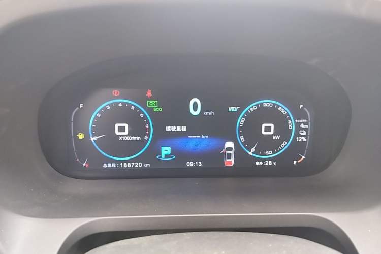 Used BYD Tang New Energy 2017 2.0T All-Wheel Drive Hyatt Model Instrument Cluster