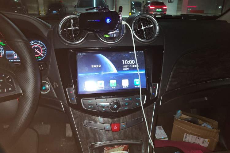 Used BYD Tang New Energy 2017 2.0T All-Wheel Drive Hyatt Model Audio And AC Panel