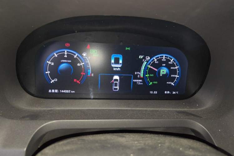 Used BYD Tang New Energy 2017 2.0T All-Wheel Drive Hyatt Model Instrument Cluster