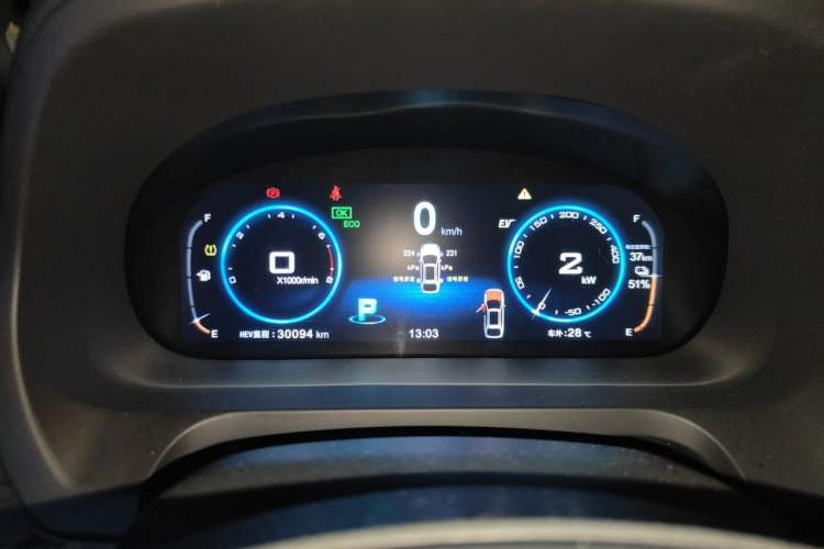 Used BYD Tang New Energy 2017 2.0T All-Wheel Drive Hyatt Model Instrument Cluster