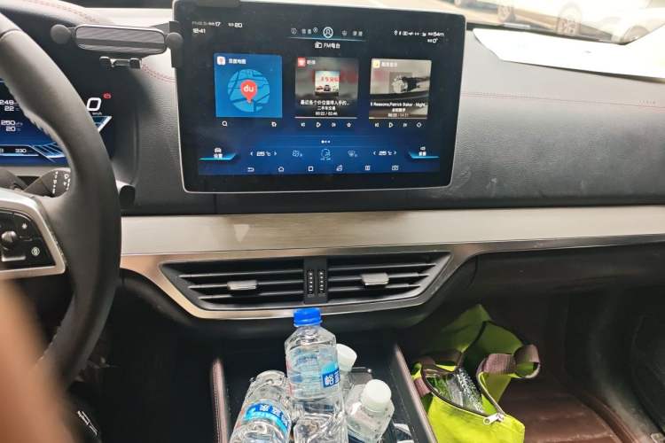 Used BYD Tang New Energy 2018 DM 2.0T All-Wheel Drive Smart Connectivity Luxury Model 7 Seats China V Emission Standard Audio And AC Panel