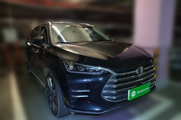 Used BYD Tang New Energy 2018 DM 2.0T All-Wheel Drive Smart Connectivity Luxury Model 7 Seats China V Emission Standard Front Right 45 Deg