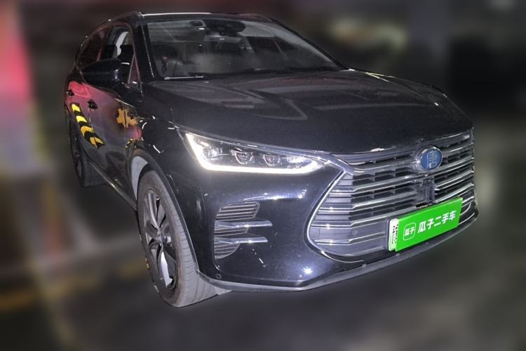 Used BYD Tang New Energy 2018 DM 2.0T All-Wheel Drive Smart Connectivity Luxury Model 7 Seats China V Emission Standard Front Right 45 Deg